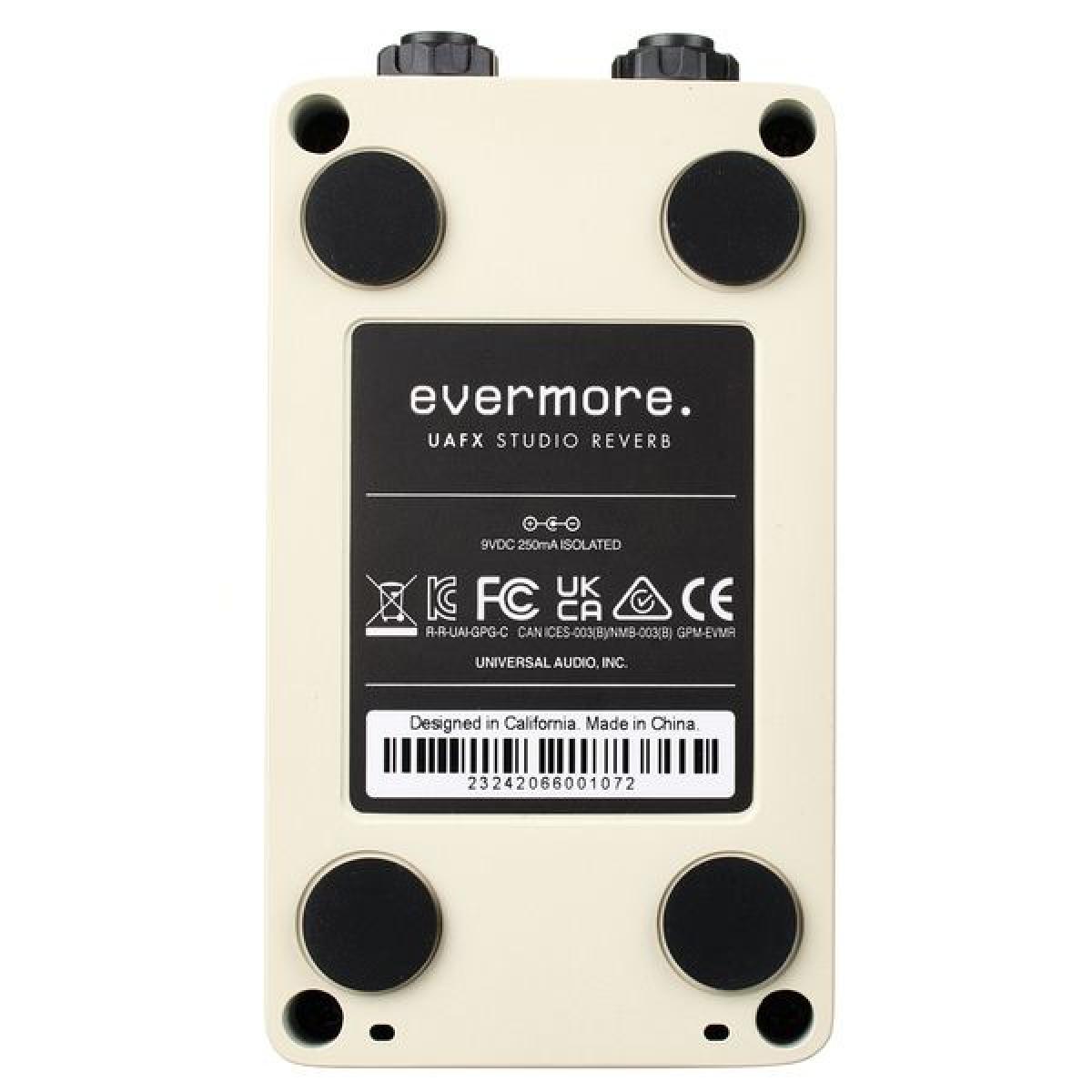 Universal Audio UAFX Evermore Studio Reverb - BimotorDJ